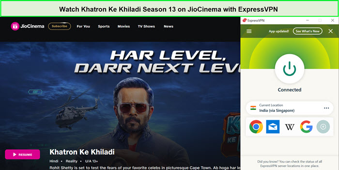 Watch-Khatron-Ke-Khiladi-Season-13-outside-India-on-JioCinema-with-ExpressVPN