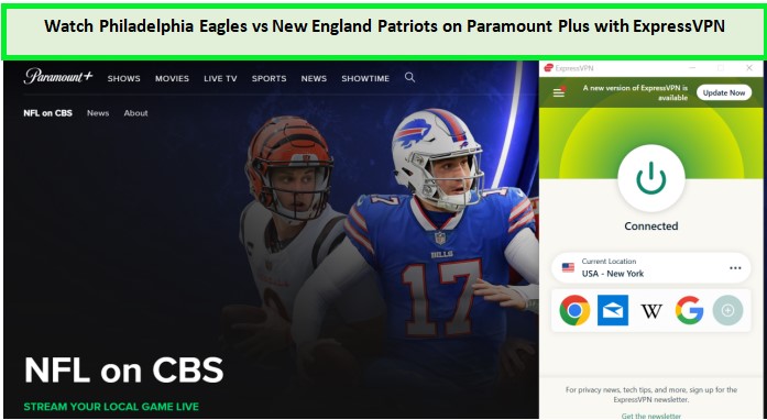 Watch-Philadelphia-Eagles-vs-New-England-Patriots-in-South Korea- on-Paramount-Plus