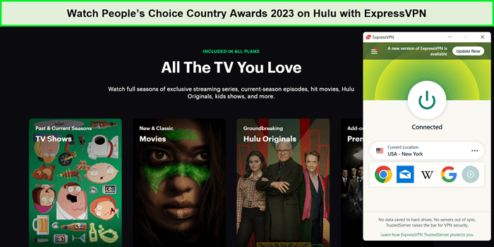 expressvpn-unblocks-hulu-for-the-peoples-choice-country-awards-2023-in-Italy