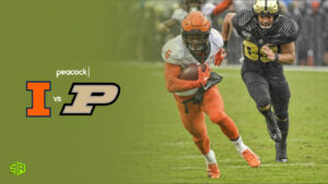 How to Watch Illinois vs Purdue NCAA Football in Japan on Peacock [2 Mins Read]