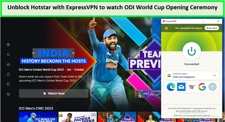 watch-odi-world-cup-opening-ceremony-outside-India