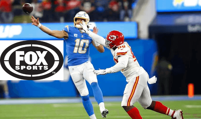 Chiefs vs Chargers NFL 2023 on Fox Sports