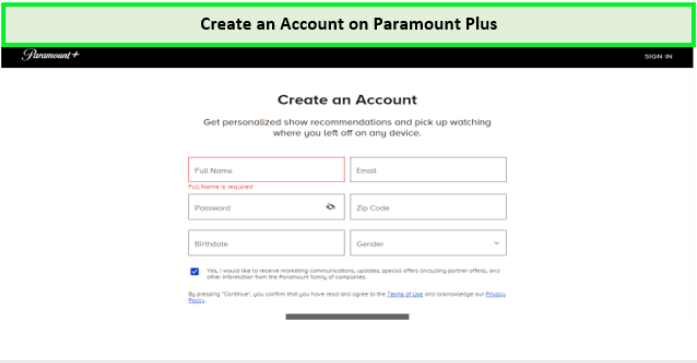 Create-Paramount-Plus-Account