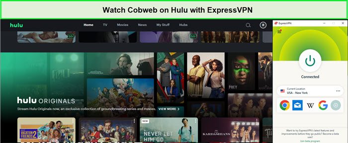 Watch-Cobweb-in-South Korea-on-Hulu-with-ExpressVPN