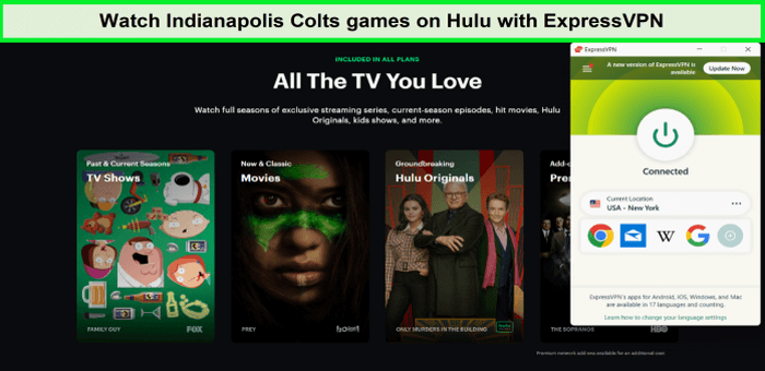 Watch-Indianapolis-Colts-games-on-Hulu-with-ExpressVPN-in-UAE
