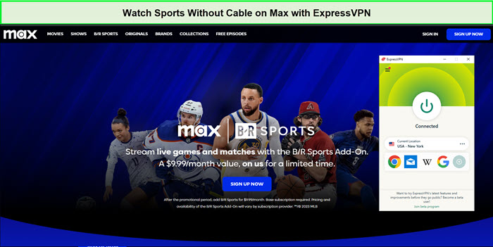 Watch-Sports-Without-Cable-in-New Zealand-on-Max-with-ExpressVPN