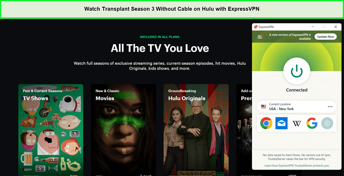 expressvpn-unblocks-hulu-for-the-transplant-season-3-without-cable-in-Netherlands