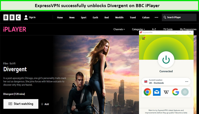 Express-VPN-Unblocks-Divergent-in-India-on-BBC-iPlayer