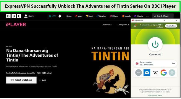 ExpressVPN-Successfully-Unblock-The-Adventures-of-Tintin-Series-in-South Korea-On-BBC-iPlayer