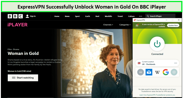 ExpressVPN-Successfully-Unblock-Woman-in-Gold-On-BBC-iPlayer