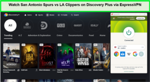 Watch-San-Antonio-Spurs-vs-LA-Clippers---on-Discovery-Plus-with-ExpressVPN