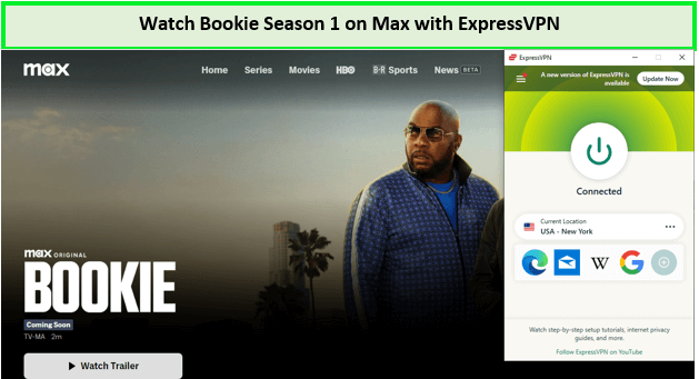 Watch-Bookie-Season-1-outside-USA-on-Max-with-ExpressVPN
