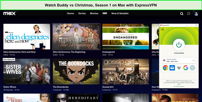 Watch-Buddy-vs-Christmas-Season-1-in-UAE-on-Max-with-ExpressVPN