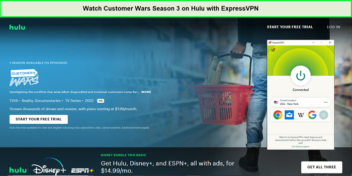 Watch-Customer-Wars-Season-3-outside-on-Hulu-with-ExpressVPN