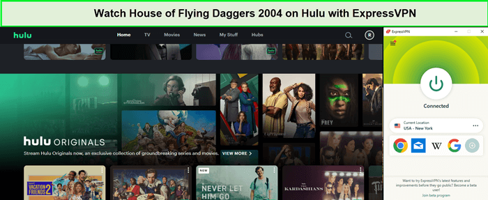 Watch-House-of-Flying-Daggers-2004-in South Korea-on-Hulu-with-ExpressVPN