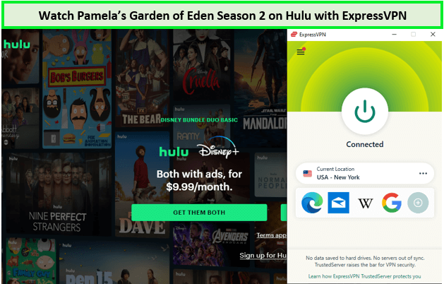 Watch-Pamela's-Garden-of-Eden-Season-2-in-Australia-on-Hulu-with-ExpressVPN