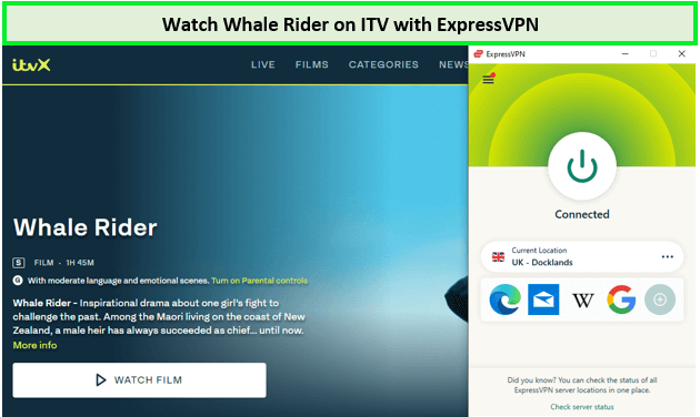 Watch-Whale-Rider-in-Hong Kong-on-ITV-with-ExpressVPN