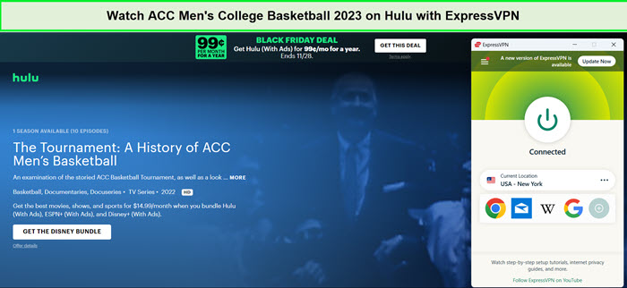 watch-acc-mens-college-basketball-tournament-2023-on-hulu-with-expressvpn in-Germany