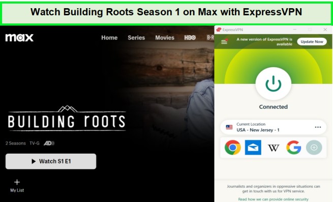 watch-building-roots-season-1-on-max-in-Singapore-with-expressvpn