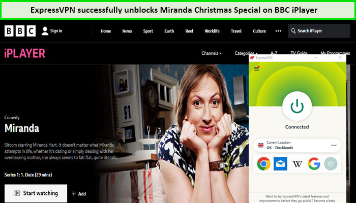 Express-VPN-Unblocks-Miranda-Christmas-Special-in-New Zealand-on-BBC-iPlayer