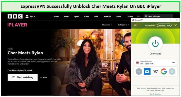 ExpressVPN-Successfully-Unblock-Cher-Meets-Rylan-On-BBC-iPlayer-in-South Korea