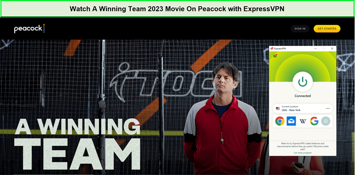 Watch-A-Winning-Team-2023-Movie-outside-USA-on-Peacock-with-ExpressVPN
