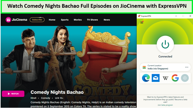 Watch-Comedy-Nights-Bachao-Full-Episodes-in-Germany-on-Max-with-ExpressVPN