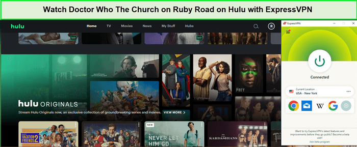 Watch-Doctor-Who-The-Church-on-Ruby-Road-in-UK-on-Hulu-with-ExpressVPN