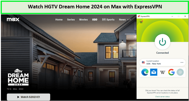 Watch-HGTV-Dream-Home-2024-in-New Zealand-on-Max-with-ExpressVPN