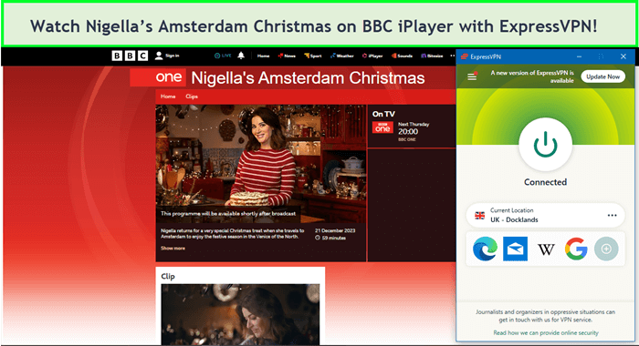 Watch-Nigellas-Amsterdam-Christmas-in-Australia-on-BBC-iPlayer-with-ExpressVPN