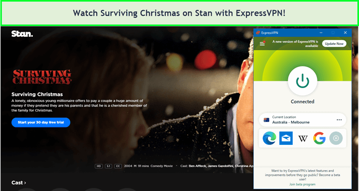 Watch-Surviving-Christmas-in-New Zealand-on-Stan-with-ExpressVPN