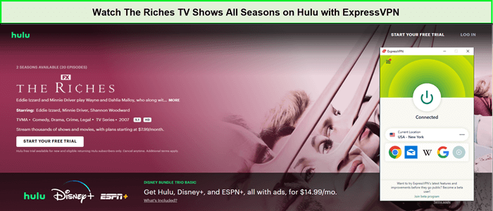 Watch-The-Riches-TV-Shows-All-Seasons-in-Spain-on-Hulu-with-ExpressVPN