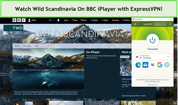 Watch-Wild-Scandinavia-On-BBC-iPlayer-in-New Zealand-with-ExpressVPN