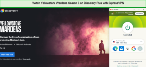 Watch Yellowstone Wardens Season 3 in-India on Discovery Plus