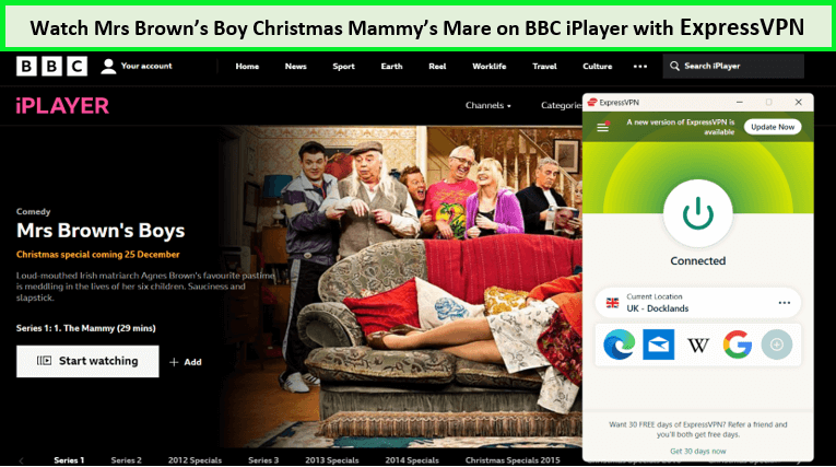 expressVPN-unblocks-mrs-browns-boy-christmas-mammys-mare-on-BBC-iPlayer-in-New Zealand