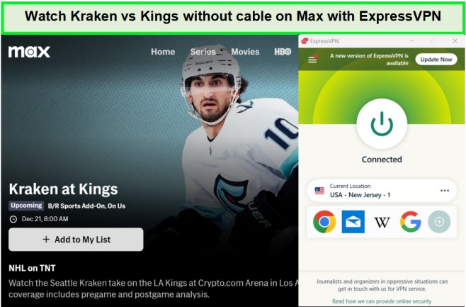 watch-kraken-vs-kings-without-cable-outside-USA-on-max-with-expressvpn