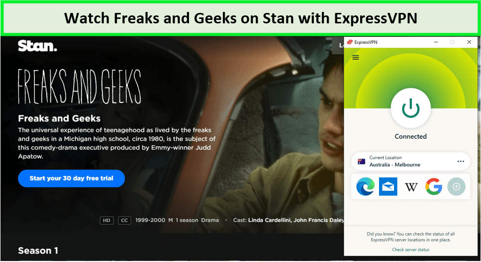 Watch-Freaks-And-Geeks-outside-Australia-on-Stan-with-ExpressVPN 