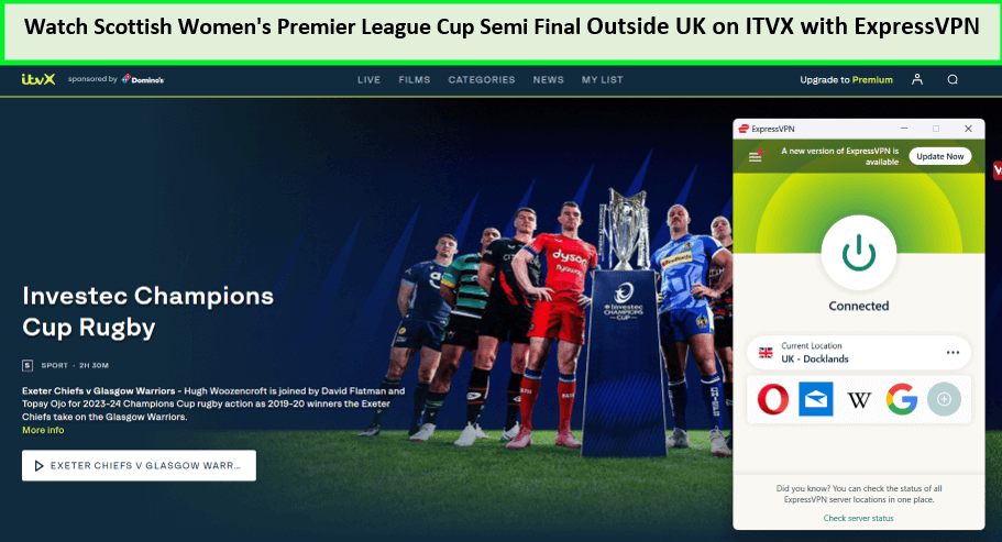 watch-scottish-womens-premier-league-cup-semi-final-in-South Korea-on-ITVX-with-ExpressVPN