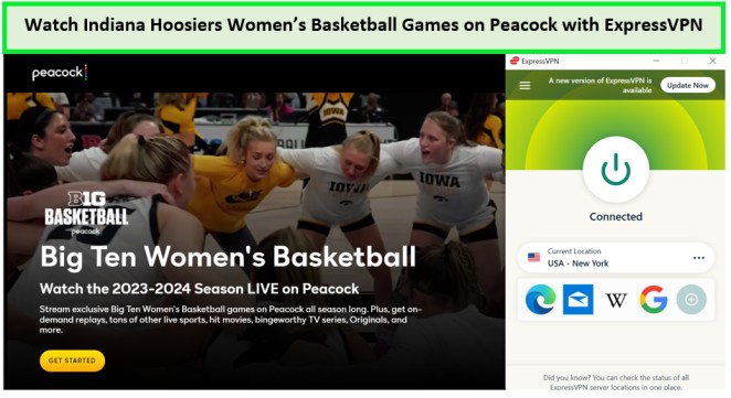 Watch-Indiana-Hoosiers-Womens-Basketball-Games-in-India-on-Peacock-with-ExpressVPN