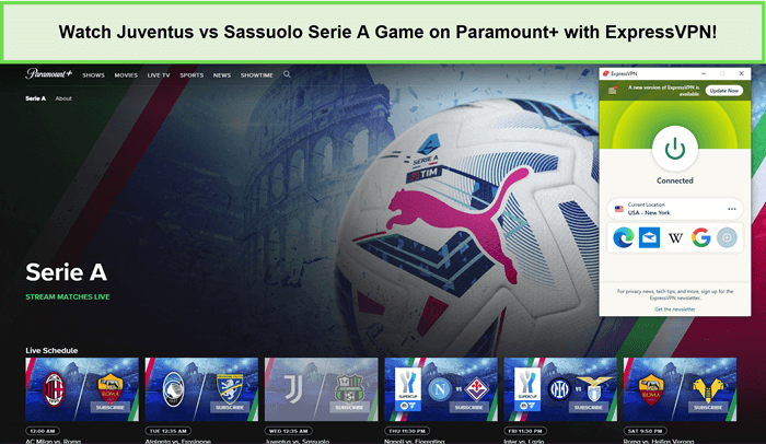Watch-Juventus-vs-Sassuolo-Serie-A-Game-in-Singapore-on-Paramount-with-ExpressVPN