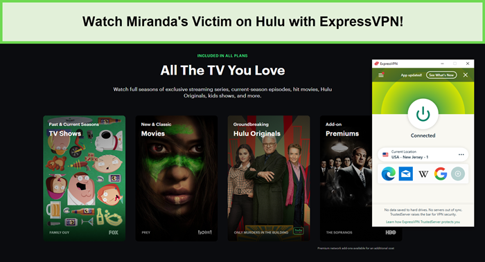 Watch-Mirandas-Victim-outside-USA-on-Hulu-with-ExpressVPN