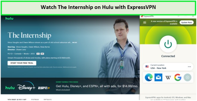 Watch-The-Internship-in-New Zealand-on-Hulu-with-ExpressVPN