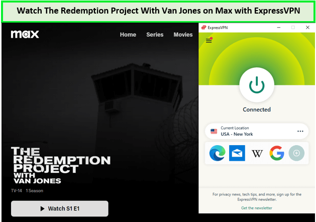 Watch-The-Redemption-Project-With-Van-Jones-in-Netherlands-on-Max-with-ExpressVPN