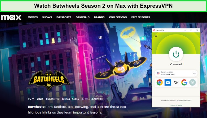 watch-batwheels-season-2-in-India-on-Max-with-ExpressVPN