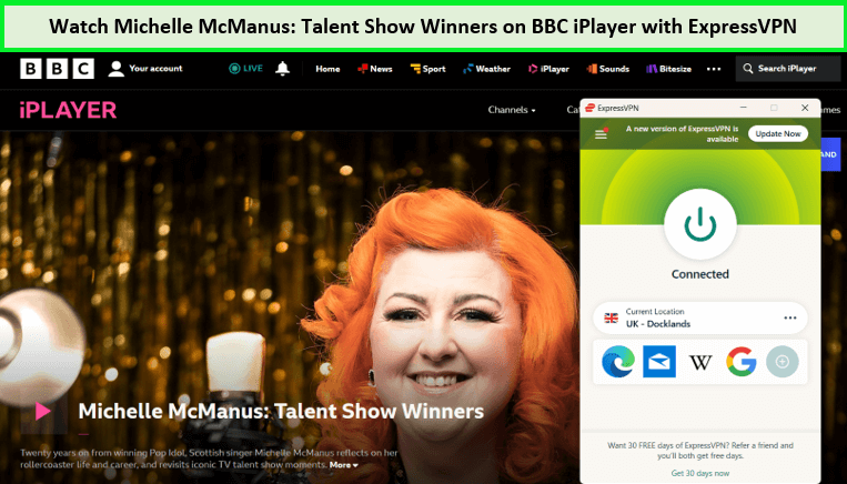 expressVPN-unblocks-Michelle-McManus-Talent-Show-Winners-on-BBC-iPlayer