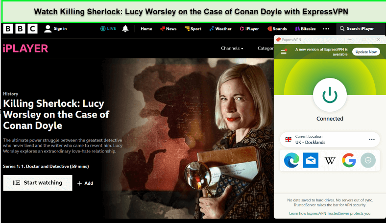 expressvpn-unblocked-killing-sherlock-lucy-worsley-on-the-case-of-conan-doyle-on-bbc-iplayer-in-Canada