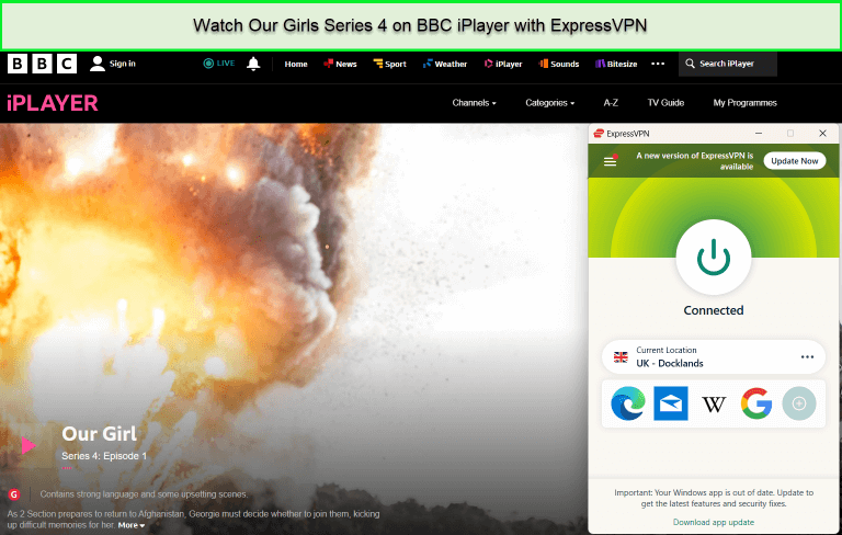 expressvpn-unblocked-our-girls-series-4-on-bbc-iplayer-in-France