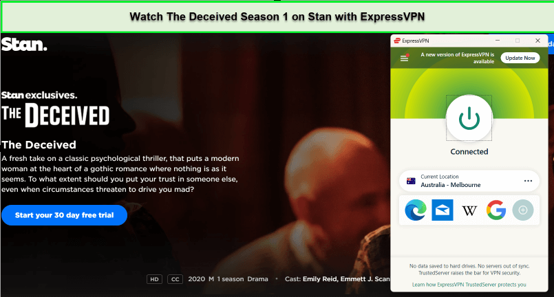expressvpn-unblocked-the-deceived-season-1-on-stan-in-UK