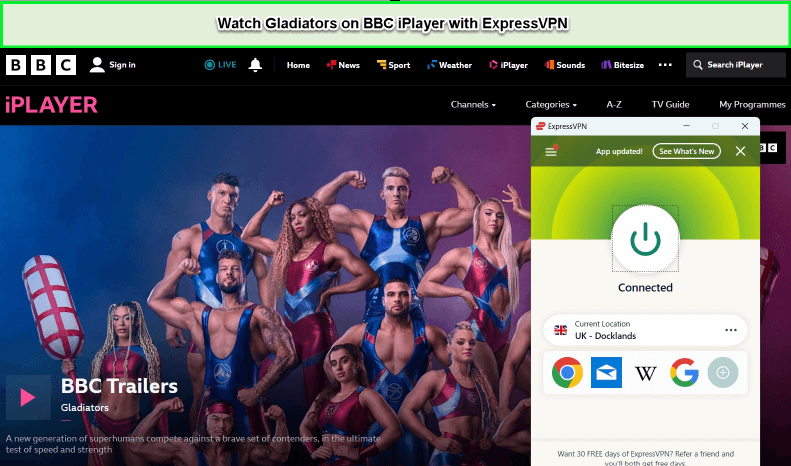 expressvpn-unblocks-gladiators-in-USA-on-bbc-iplayer 