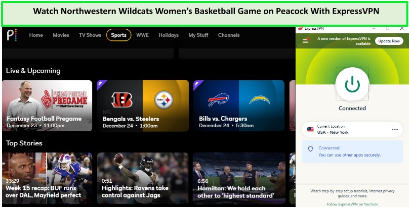 unblock-Northwestern-Wildcats-Womens-Basketball-Game-in-France-on-Peacock